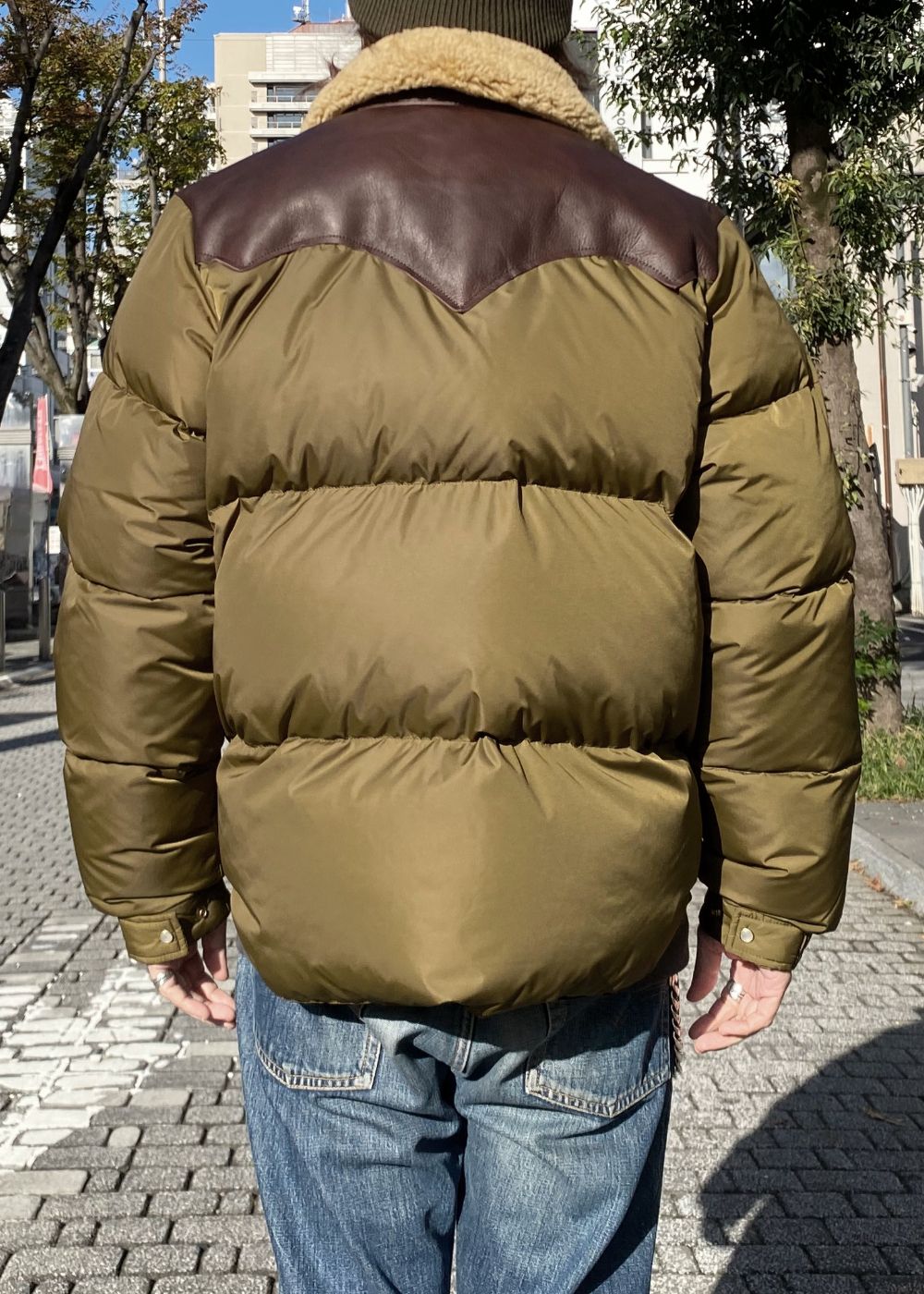 【Rocky Mountain×GDC】Christy Jacket (OLIVE DRAB) / ロッキーマウンテン コラボ ダウンジャケット