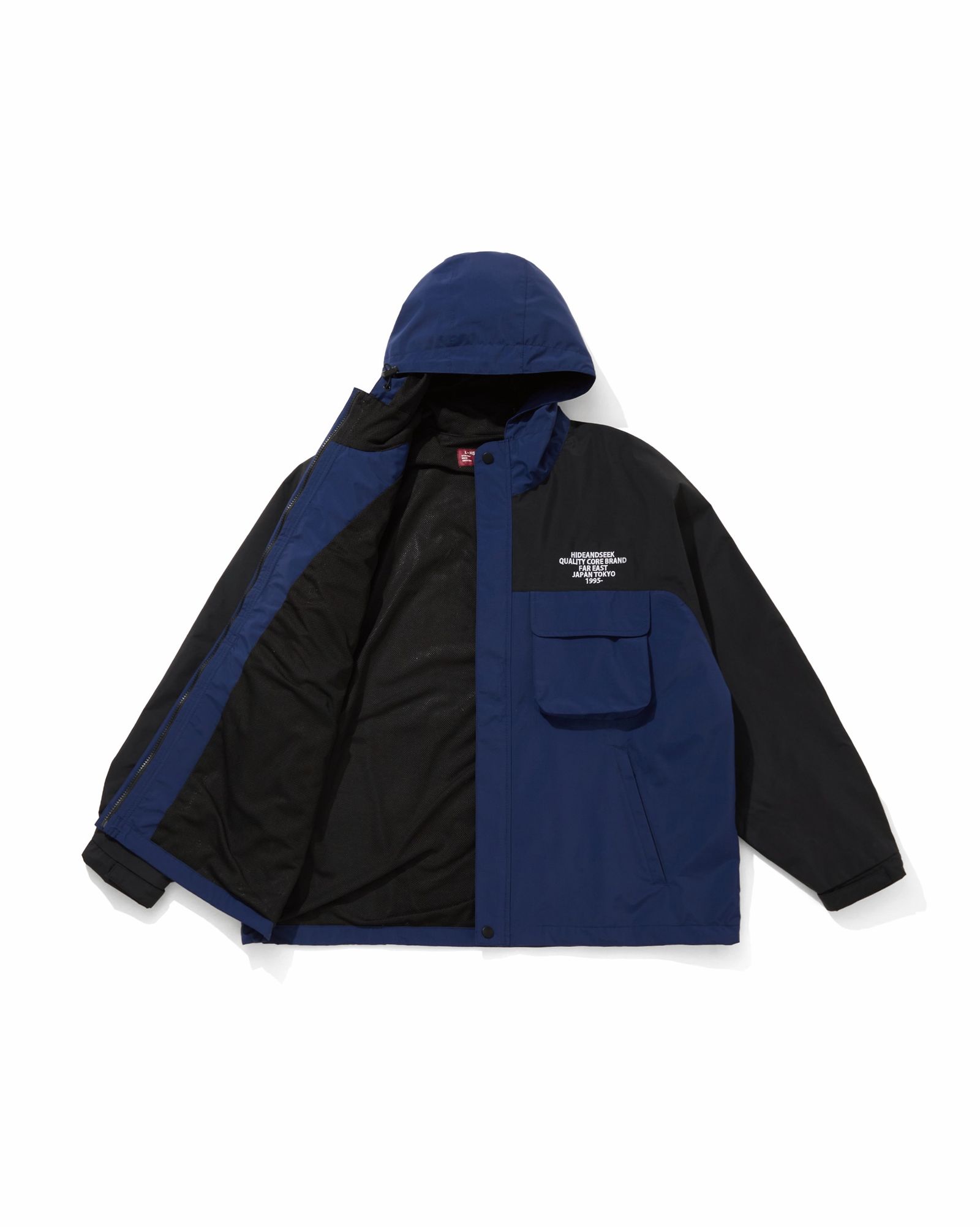 Nylon Mountain Jacket (NAVY) / ナイロン マウンテン パーカー / セットアップ可能