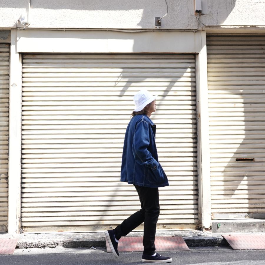 【ラスト1点】Denim Engineer JKT  (USD) / ユーズド デニム カバーオール