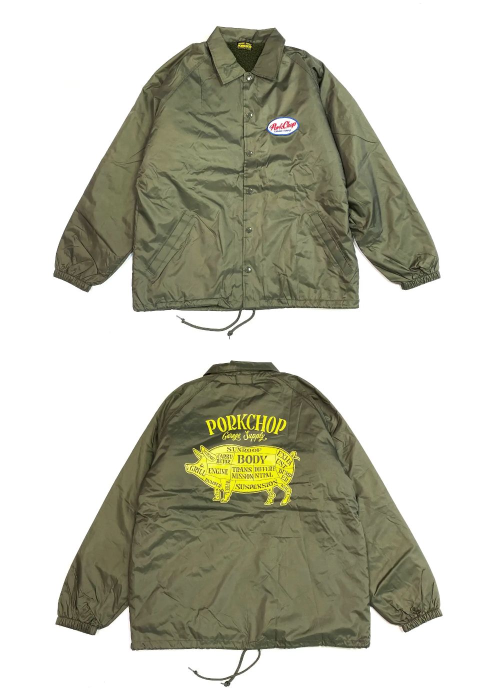 【白鬚】ポークチョップ　ボアコーチジャケット 横取りはキャンセルします！ porkchop-garage-supply-boa-