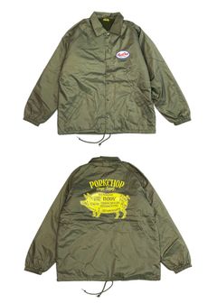 BOA COACH JKT (OLIVE) / ボアインナー コーチジャケット