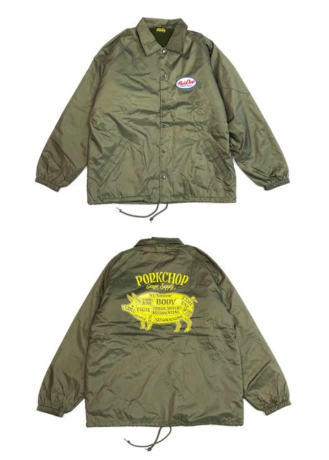 BOA COACH JKT (OLIVE) / ボアインナー コーチジャケット