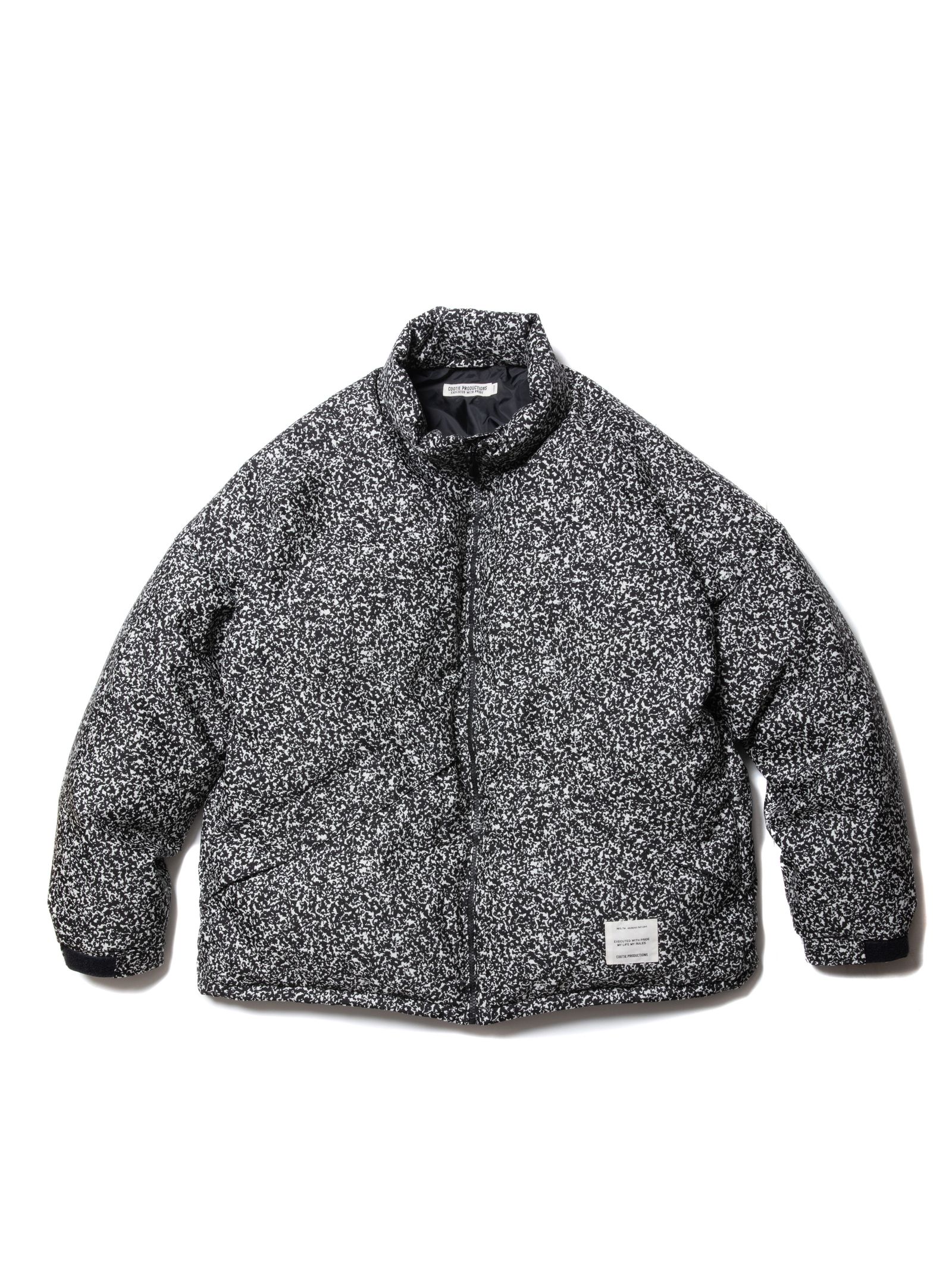 COOTIE PRODUCTIONS - T/W Jacquard Down Jacket (BLACK) / ジャガード ...