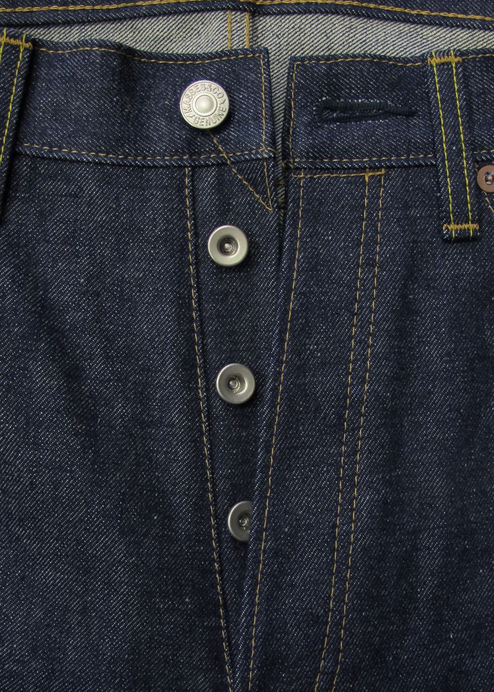 M&M CUSTOM PERFORMANCE - 14.5oz DENIM (×MASSES) (RIGID) / マシス 