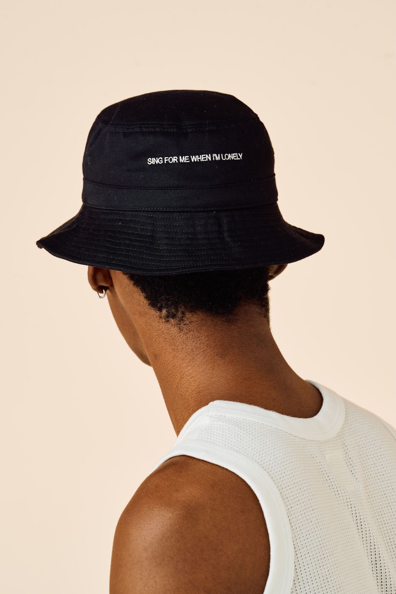 CA4LA Ex. BOONIE HAT "BOBBY" (BLACK) / カシラ コラボレーション バケットハット