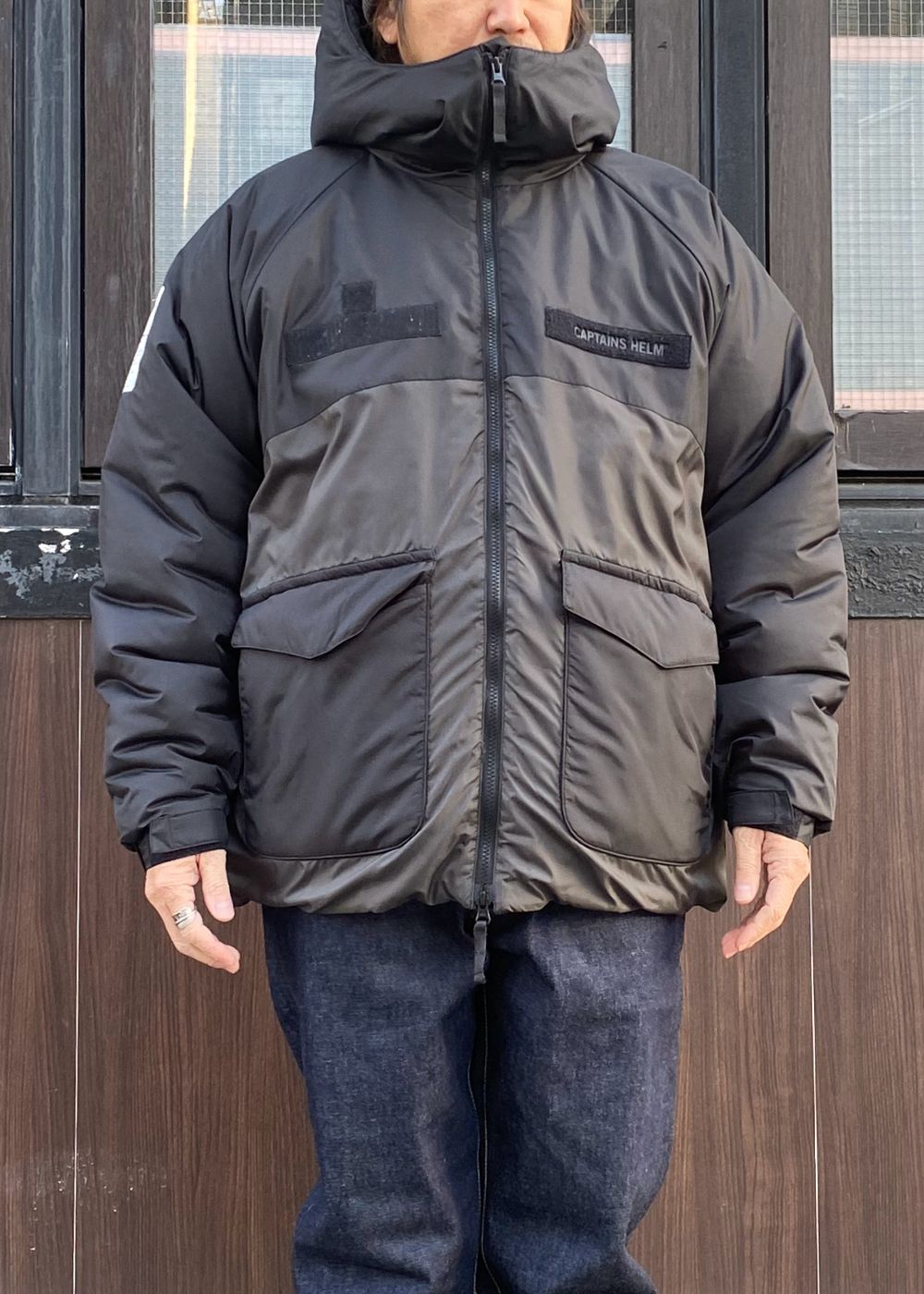 MIL SPEC PADDED JACKET (BLACK) / ミリタリー スペック パフジャケット