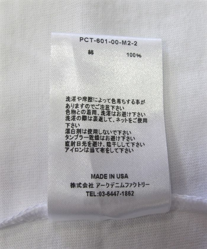 × Los Angeles Apparel 2 Pack T-Shirts (WHITE) / ロサンゼルスアパレル コラボ 2枚セットパックTEE