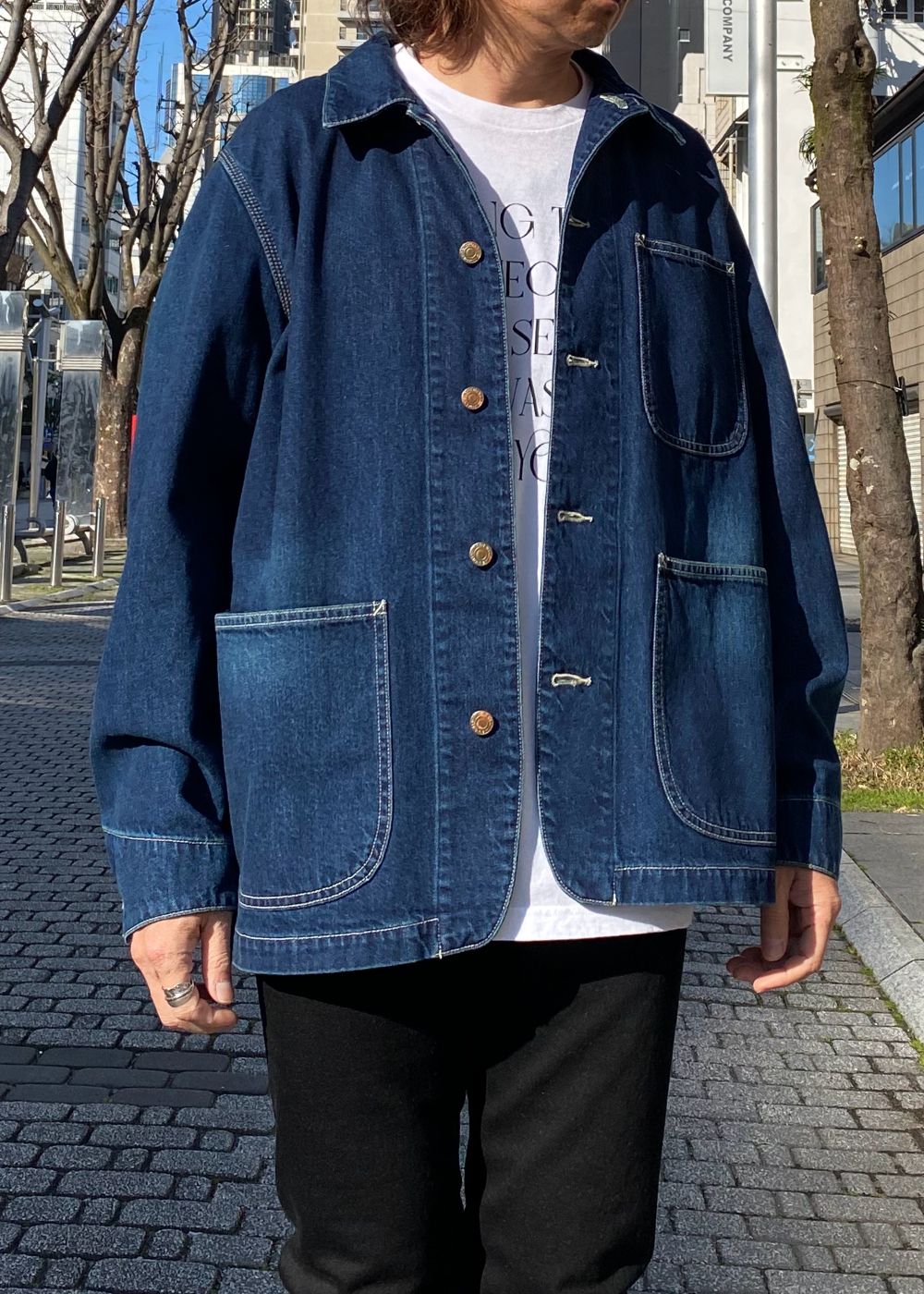 Denim Engineer JKT  (USD) / ユーズド デニム カバーオール