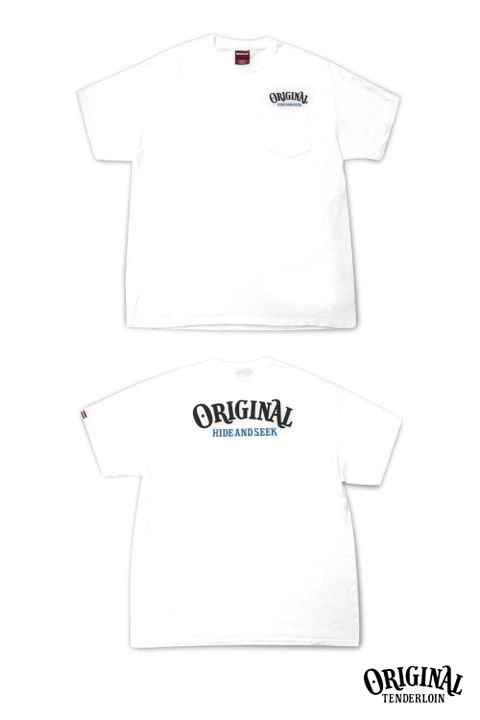 ×TENDERLOIN POCKET S/S TEE (WHITE) / テンダーロイン コラボポケットT