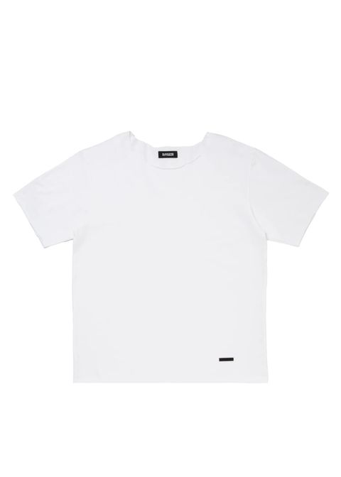 R9 CUTOFF TEE (WHITE) /  オリジナル カットオフ Tシャツ