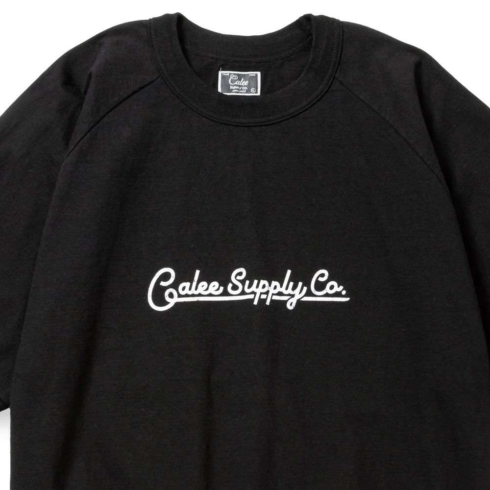 【ラスト1点】VINTAGE REPRODUCT RAGLAN S/S CS (BLACK) / ヴィンテージ 半袖スウェットタイプ ロゴプリント Tシャツ
