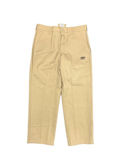 WORK PANTS (KHAKI) / チノパンツ