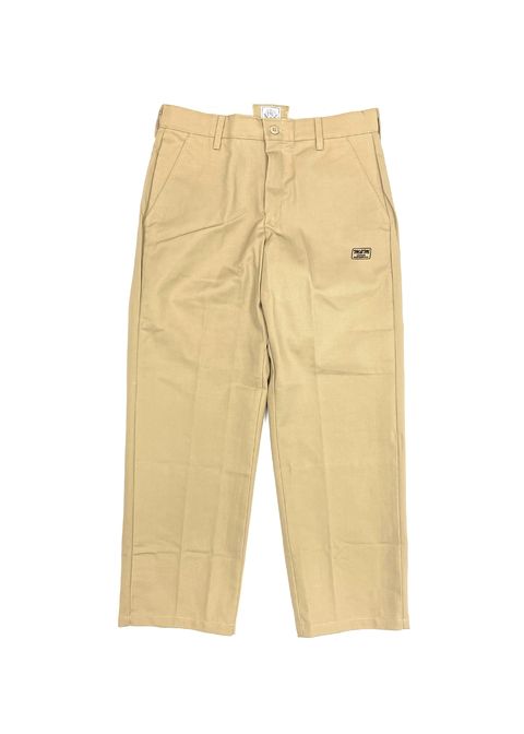 WORK PANTS (KHAKI) / チノパンツ
