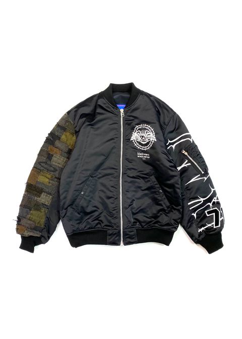 COLLABORATION MA-1 (BLACK) / 新年恒例76枚限定 リミテッドMA-1