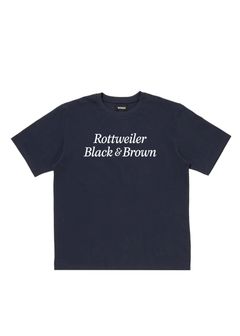R9 B&B SS TEE (NAVY) /  オリジナル ロゴプリント Tシャツ