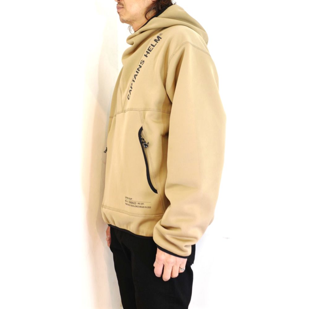 CAPTAINS HELM - OUTDOOR TEC HOODIE (COYOTE) / アウトドア テック