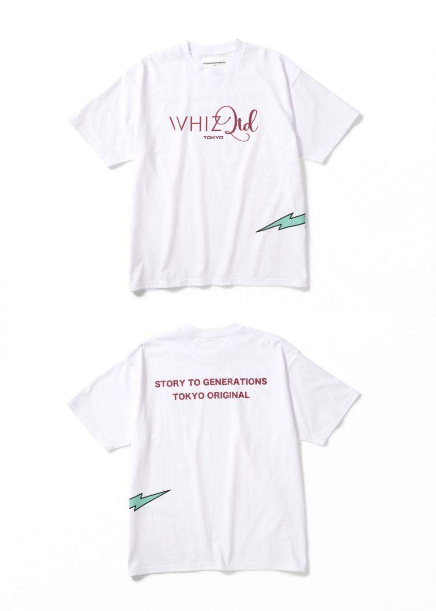 【ラスト1点】LIGHTNING TEE (WHITE) / ロゴ プリントTシャツ