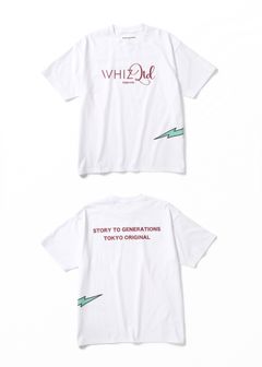 【ラスト1点】LIGHTNING TEE (WHITE) / ロゴ プリントTシャツ