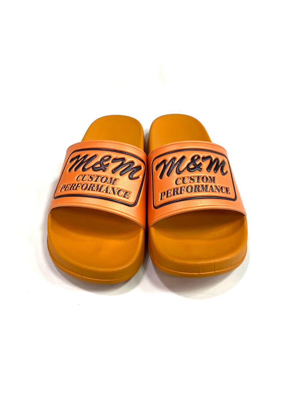 お歳暮 時期 PERFORMANCE CUSTOM M&M - エンボスロゴ / (ORANGE) SANDALS 靴