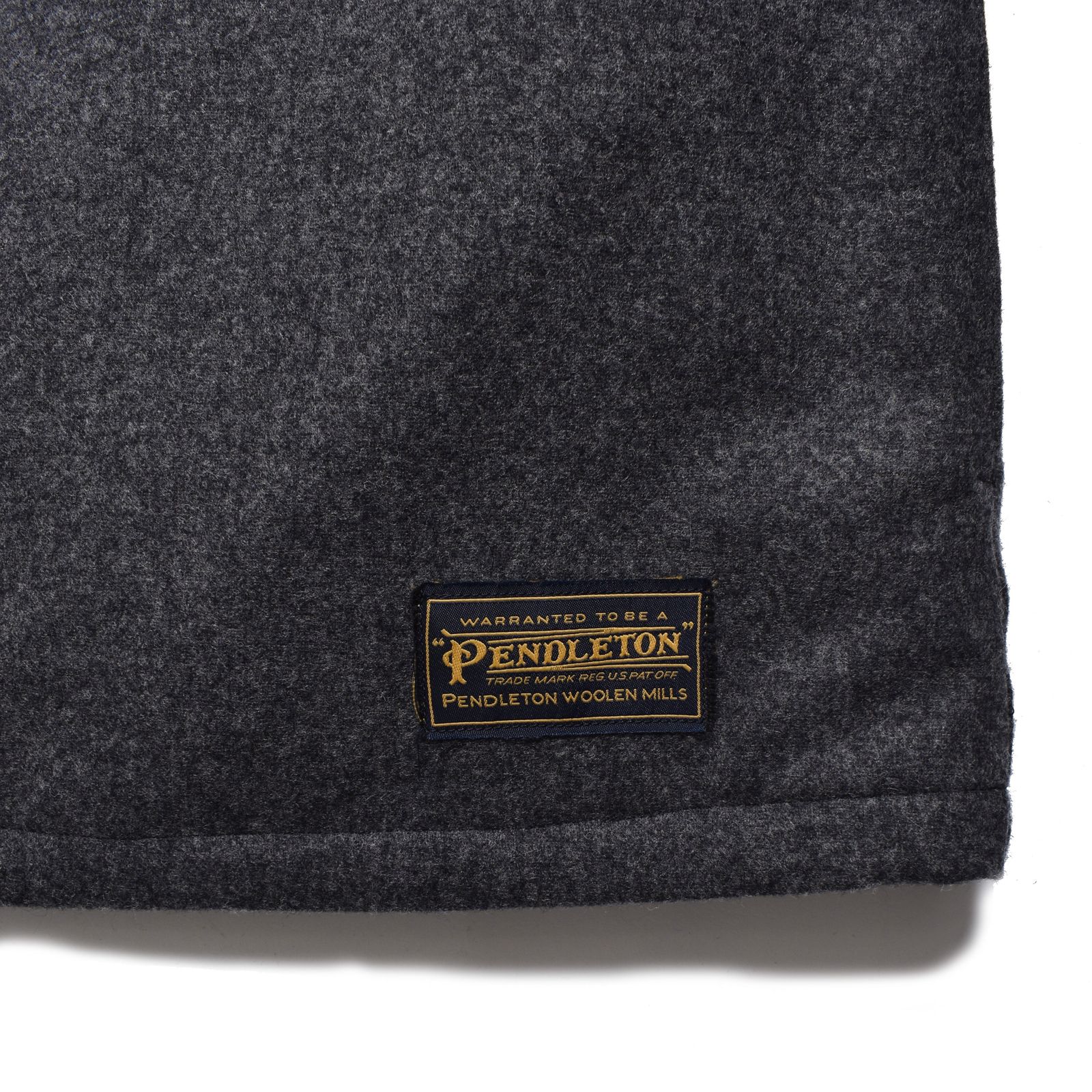 PENDLETON Wool Quiltliner Open Collar SH (GRY) / ペンドルトン コラボ オープンカラー ウール シャツ ジャケット