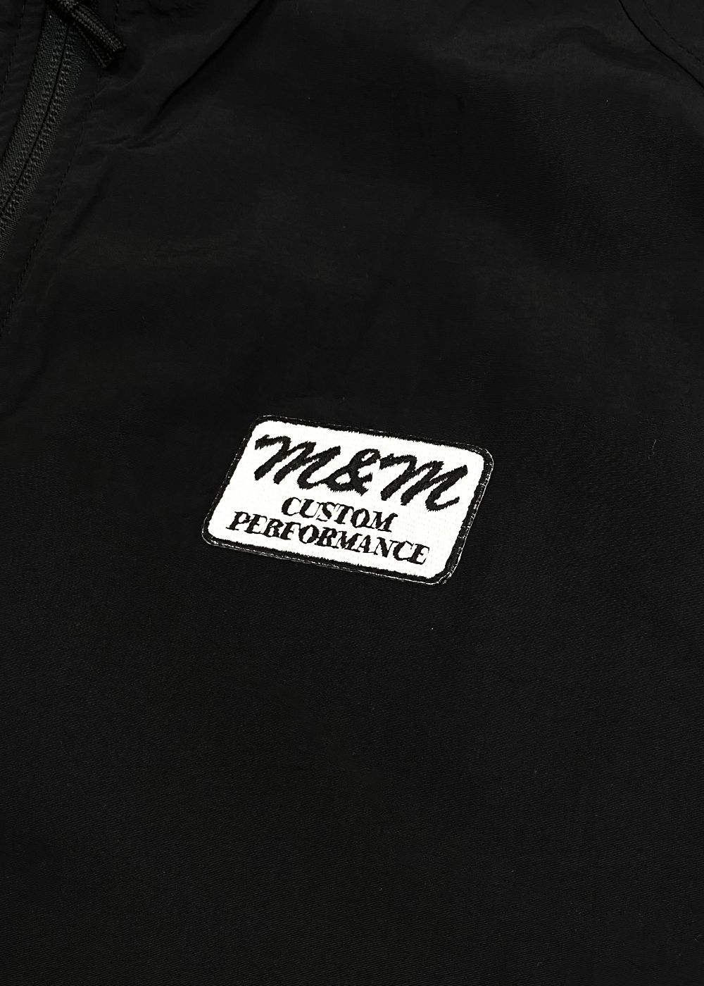 Reversible Stand Collar Jacket (BLACK) / ナイロン&フリース リバーシブル トラック ジャケット