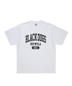 BD XXL TEE (WHITE) / カレッジロゴ プリント Tシャツ