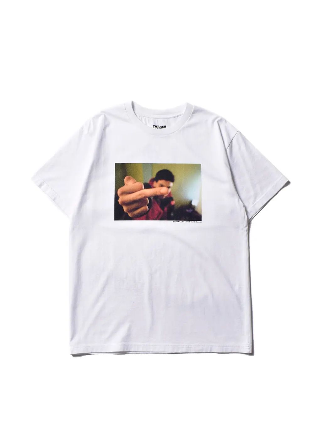 Stie-lo × Davide Sorrenti Da Finga T-SH (WHITE) / ×スティーロ×ダヴィデ・ソレンティ コラボフォトT