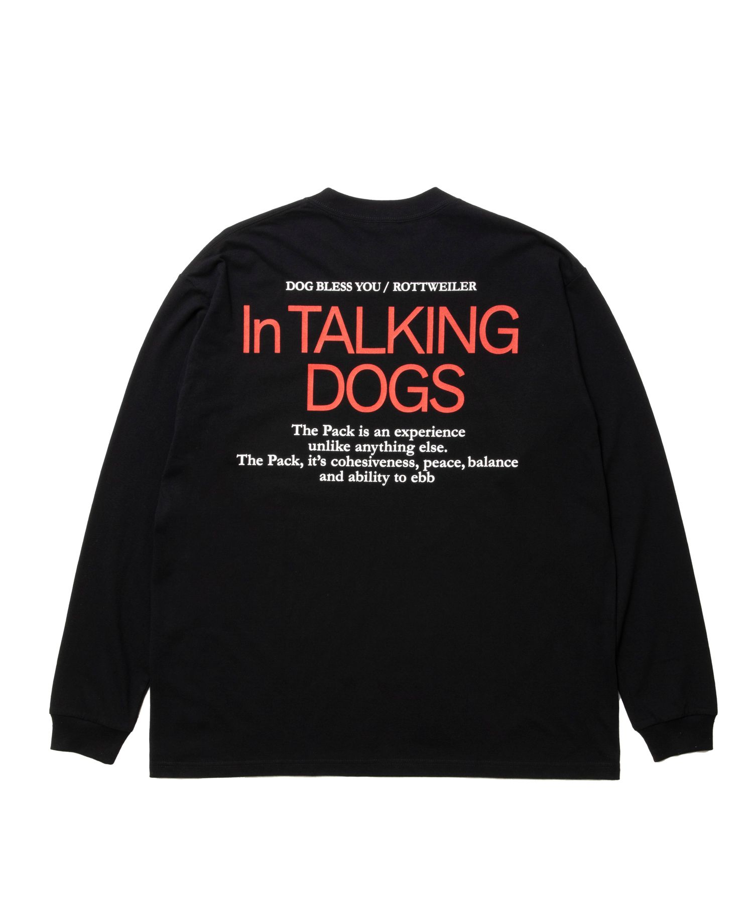 CAL NIGHT LS PHOTO TEE (BLACK) / フォト プリント Tシャツ