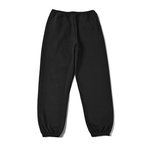ヘビーオンス裏起毛スウェットパンツ (BLACK)