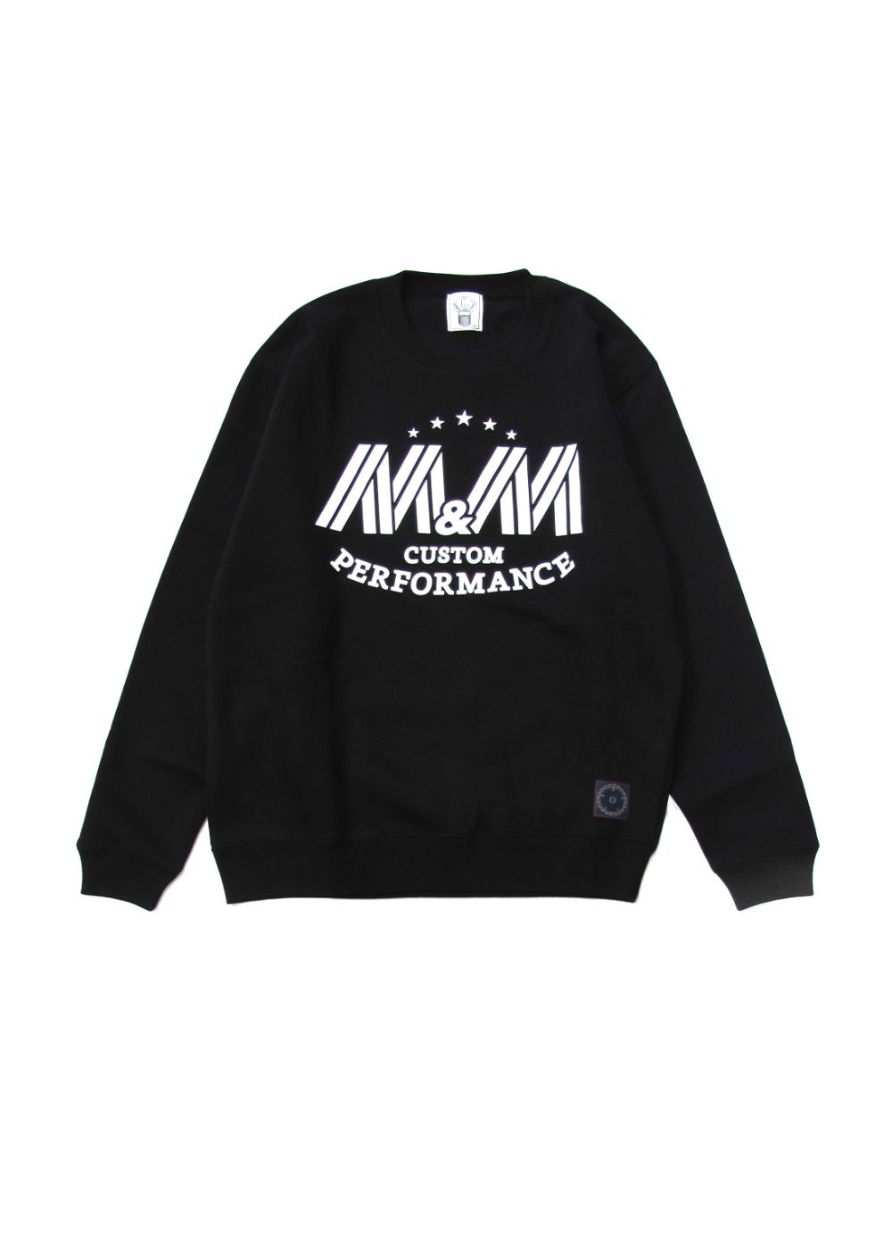 M&M CUSTOM PERFORMANCE - HEAVY SWEAT (NAVY) / プリント クルー