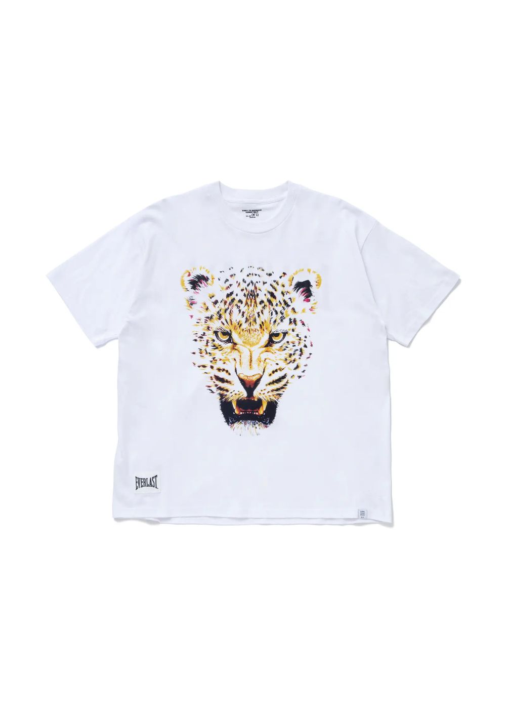 EVERLAST Ex.S/S PRINT TEE "CHADWICK" (WHITE) / エバーラスト コラボ Tシャツ