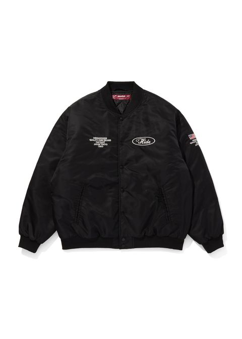 Stadium Jacket (BLACK) / オリジナル ナイロン スタジャン