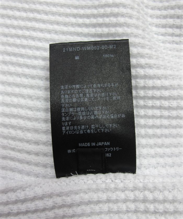 × WACKOMARIA Crew Neck Thermal (WHITE) / ワコマリア コラボサーマルカットソー