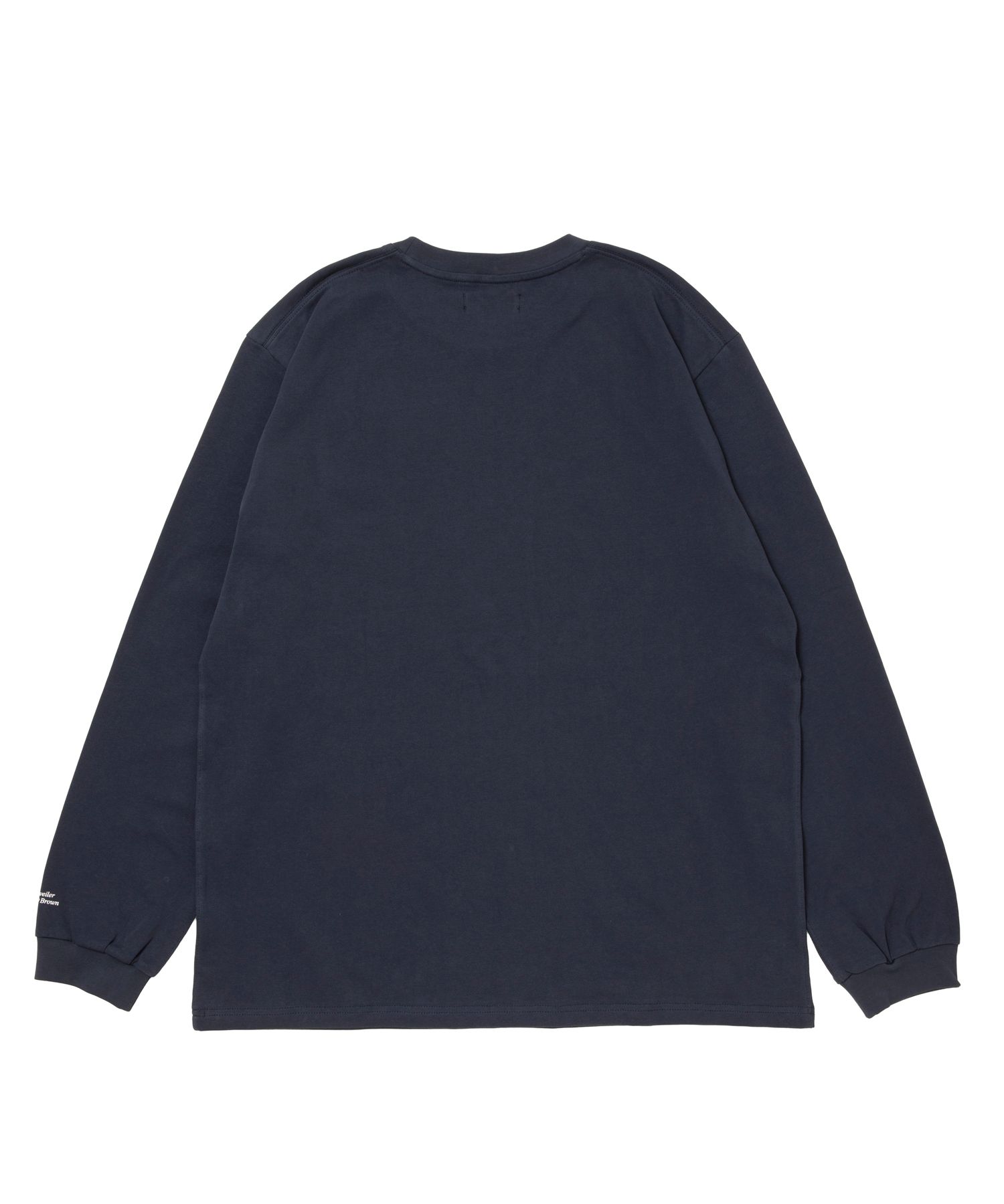 R9 BASIC LS TEE (NAVY) /  オリジナル ロングスリーブ Tシャツ