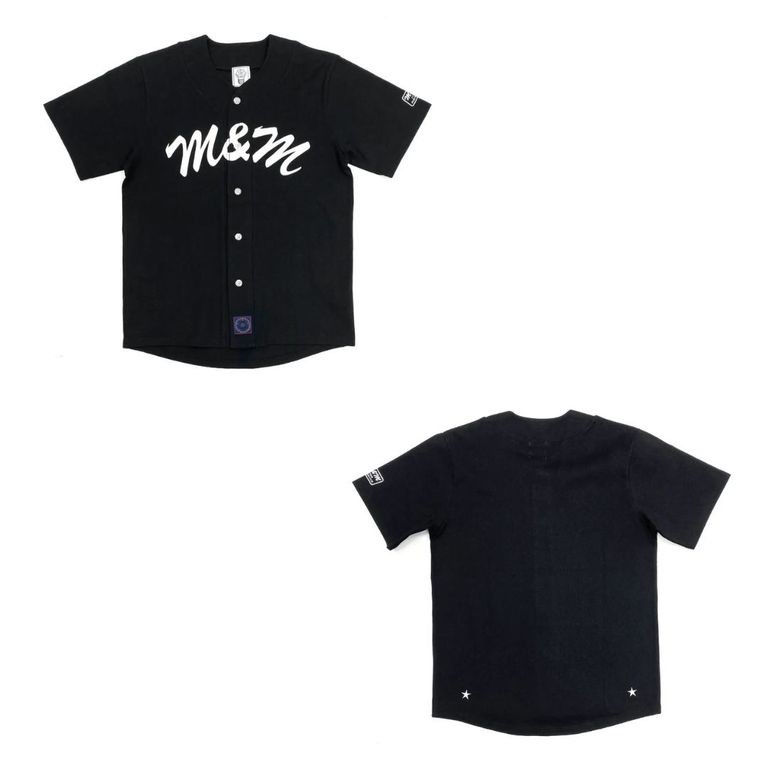 M&M 新作販売告知 / ストリート映えするベースボールシャツは程良いスポーティーさが魅力的。