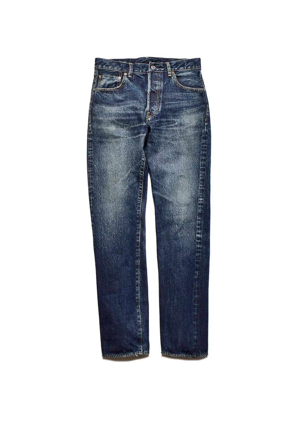 Standard Straight 5pocket (USD) / スタンダードストレート ユーズド デニムパンツ