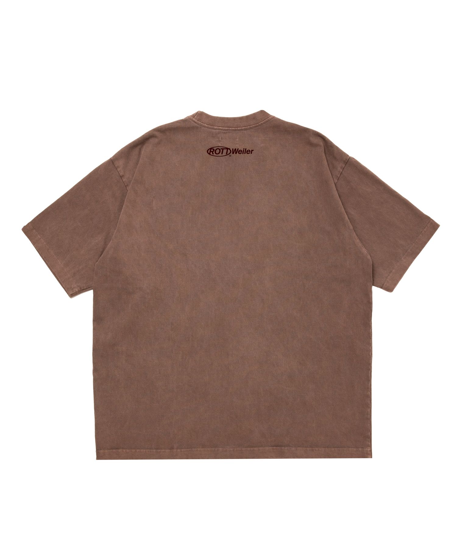 RW TEE (BROWN) / オリジナル プリント Tシャツ