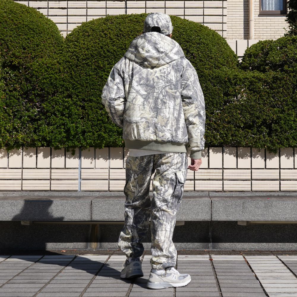 【ラスト1点】6P Camo Track Pant (BEIGE CAMO) / オリジナル カモフラージュ カーゴ パンツ / セットアップ可能