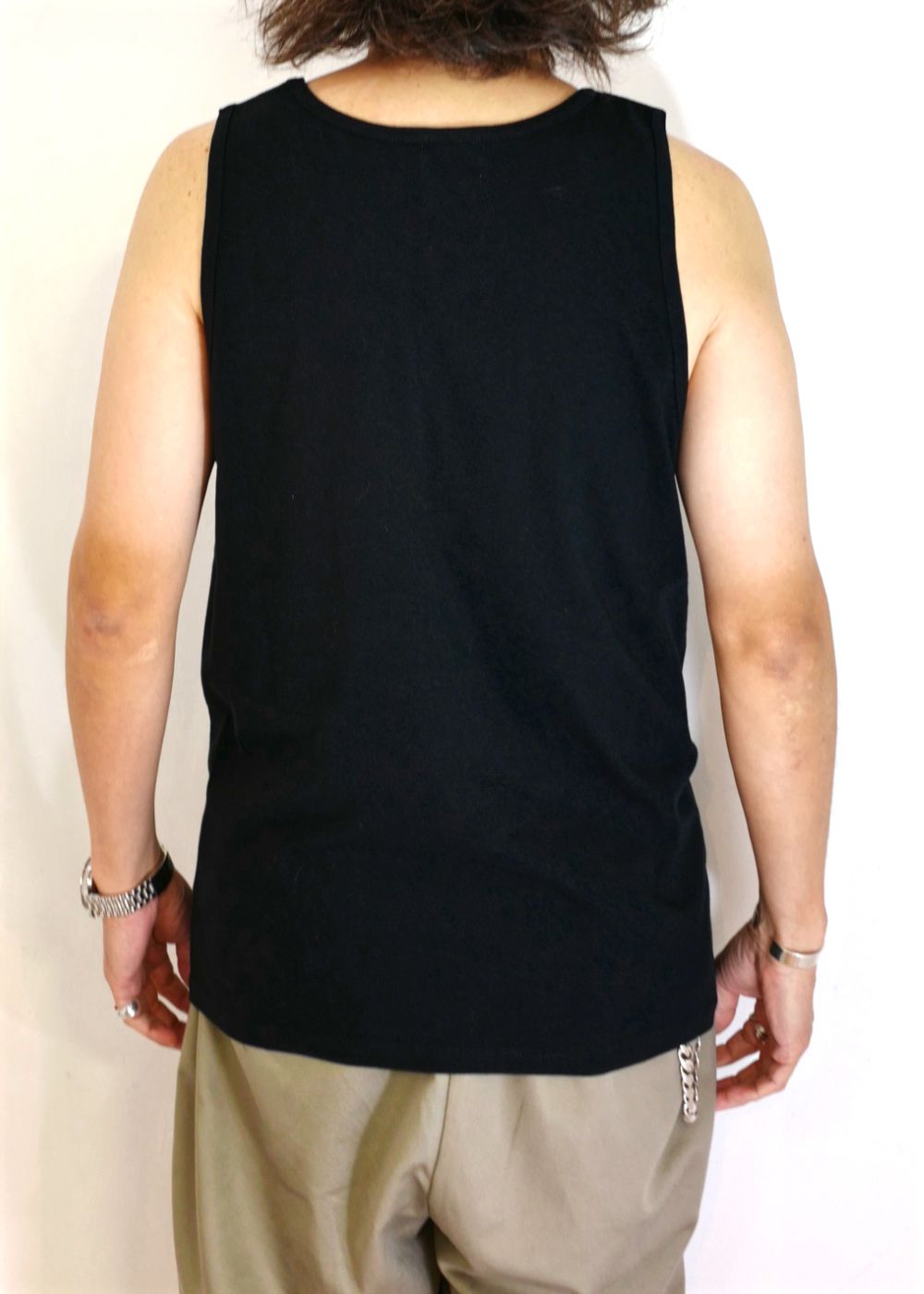 BV college tanc (BLACK) / カレッジ ロゴ タンクトップ