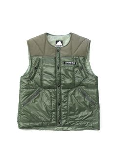 × SIERRA DESIGNS CAPTAIN'S VEST (OLIVE) / シエラデザインズ コラボパフベスト