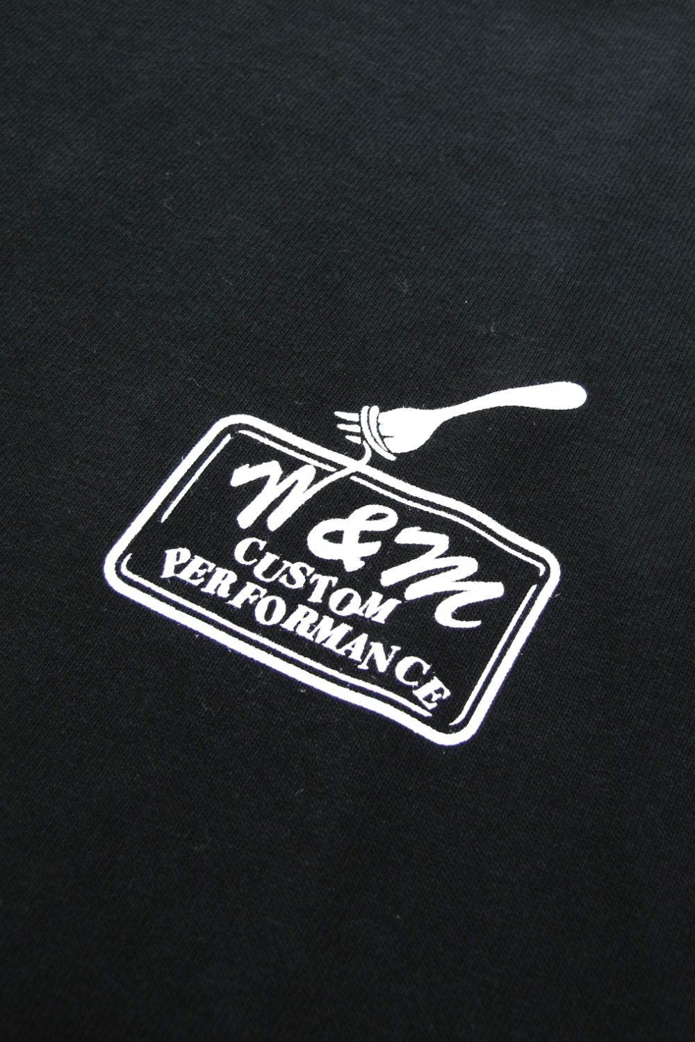 M&M CUSTOM PERFORMANCE - PRINT S/S TEE (BLACK) / ×TAMAGAWA
