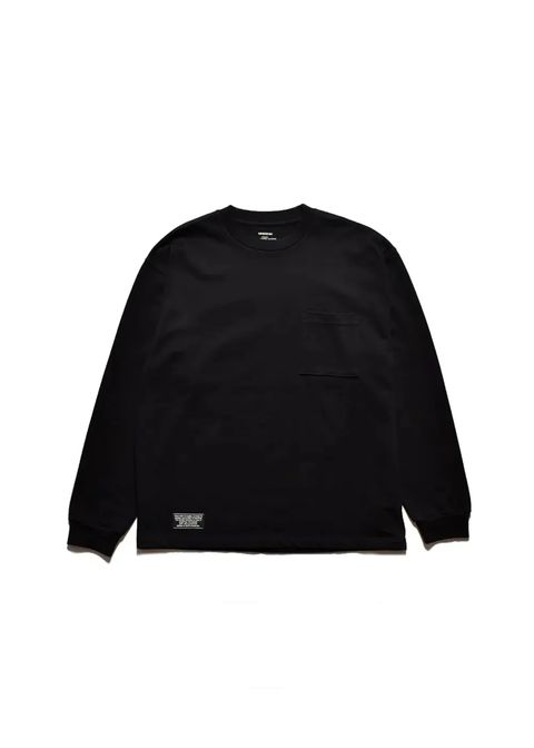 Heavy weight Loose Fit L/S T-SH (BLK) / BTSA コラボ Tシャツ
