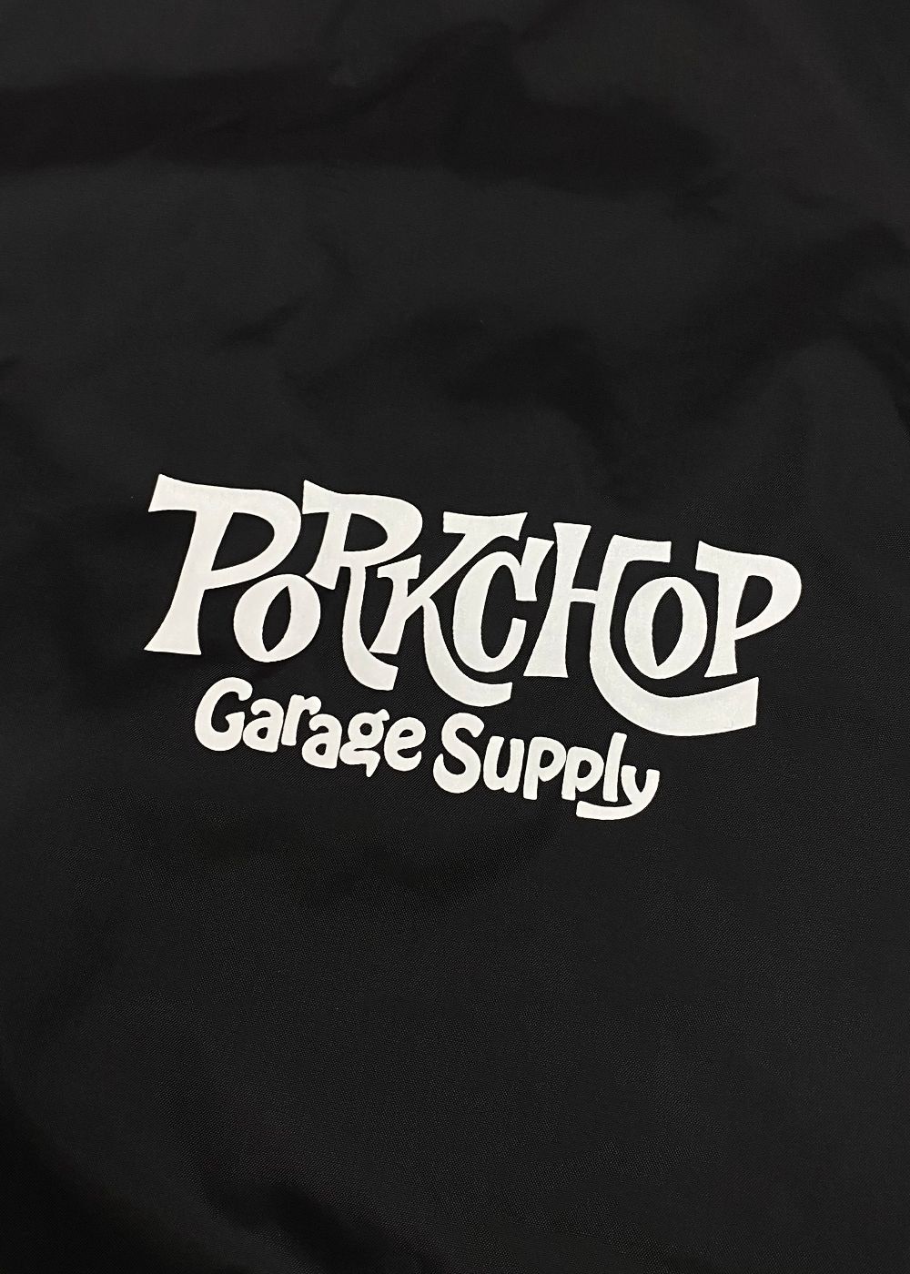SC LOGO COACH JACKET (BLACK) / SC ロゴ オリジナル コーチジャケット