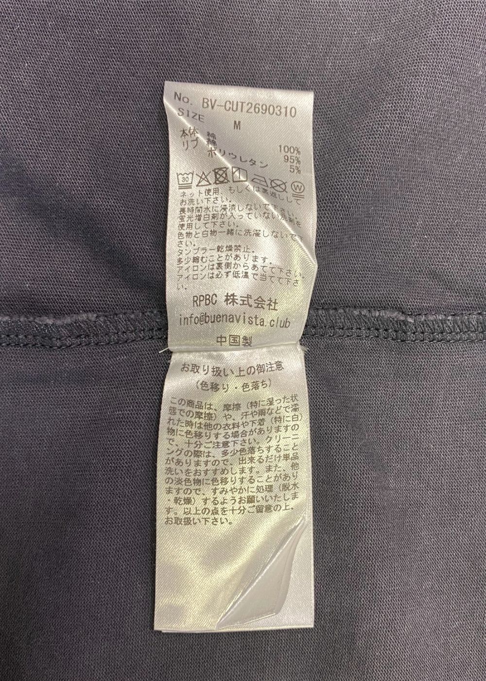 【ラスト1点】Keith Richards pigment tee (BLACK) / ×ローリングストーンズ コラボ Tシャツ