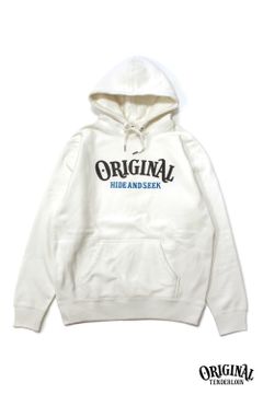 ×TENDERLOIN HOODED SWEATSHIRT-2 (OFF WHITE) / テンダーロイン コラボスウェットパーカー