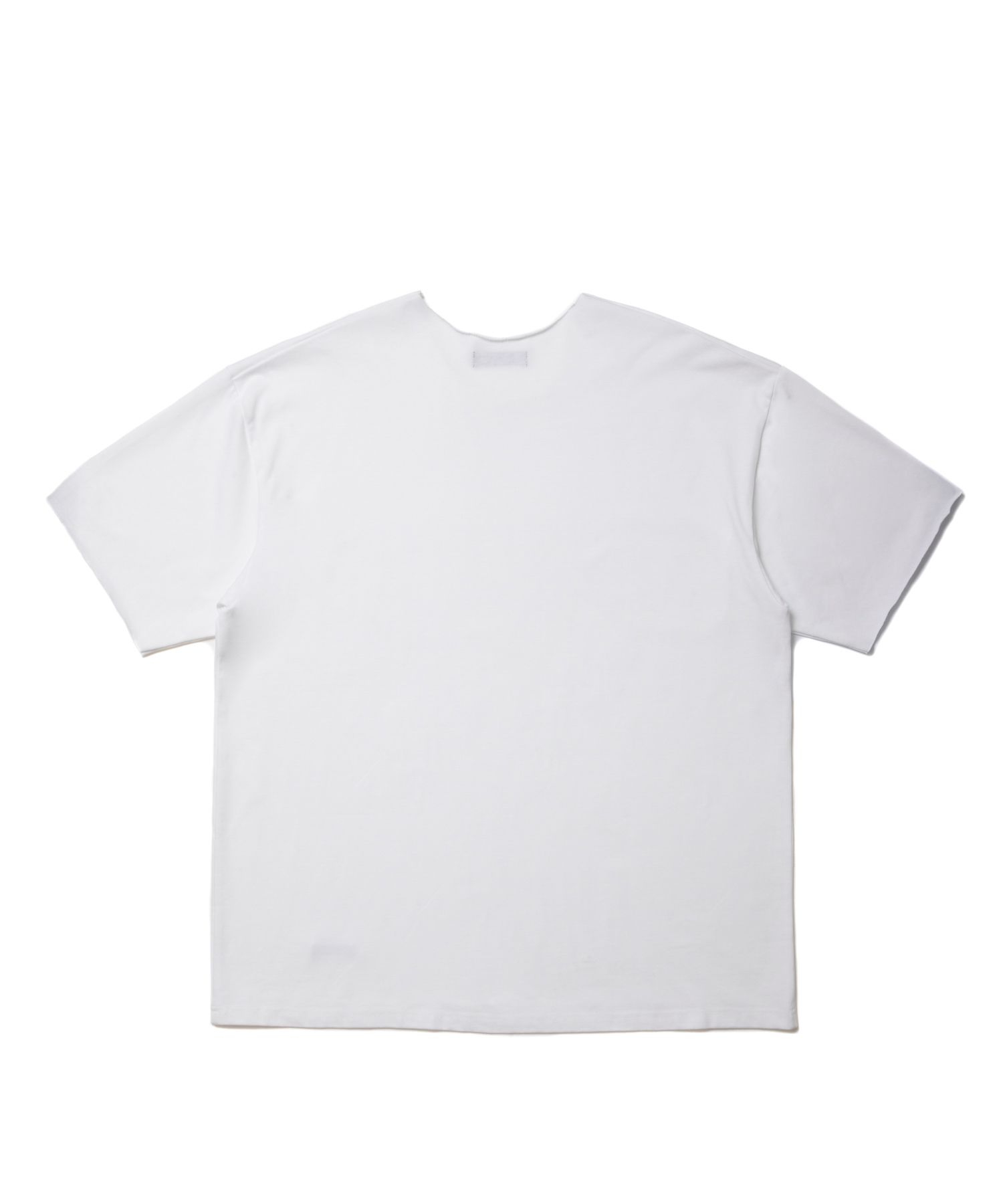 CUTOFF TEE (WHITE) /  オリジナル カットオフ Tシャツ
