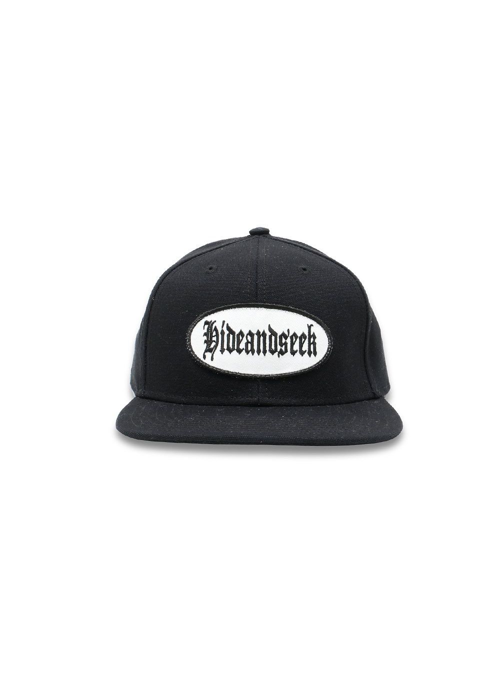 HIDE AND SEEK - OX TRACKER CAP (BLACK) / ワッペン