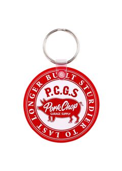 KEY TAG (CIRCLE PORK) / ラバー キーホルダー