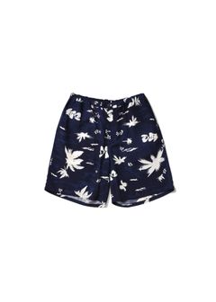 BLADELEAF SHORTS (NAVY) / オリジナル アロハ ショーツ