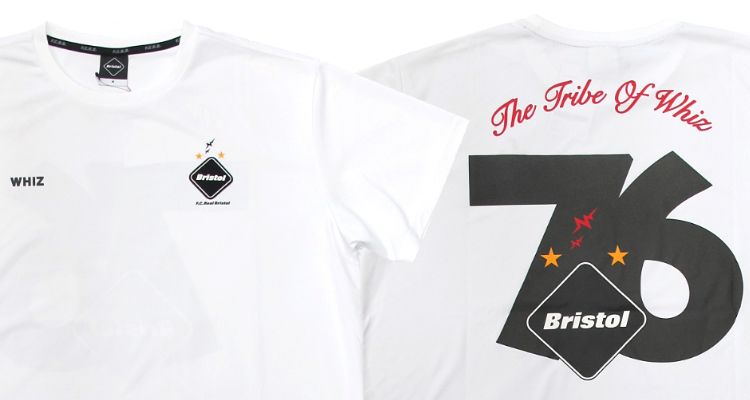NEW ARRIVAL / WHIZ LIMITED-×F.C.Real Bristol 76 TEE (WHITE)